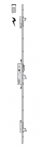 Замок врезной электромеханический CISA 16625.30.0 