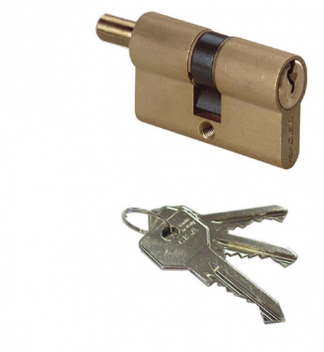 Цилиндр CISA серии С2000 ключ-вертушка 70мм (35х35) латунь 