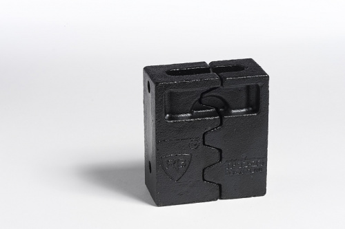 Защита силовая чугунная для навесных замков серии Saturn LX10 Rav Bariach HASP K-10 