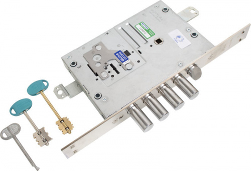 Замок врезной механический сувальдный Mottura 52J535H8B05DCWM 