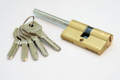 Цилиндр CISA серии ASIX ключ-шток 90мм (60х30) латунь 