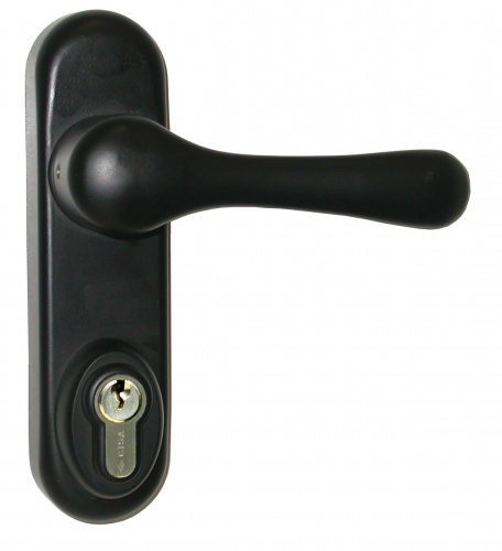 Ручка внешняя со встроенным цилиндром для накладного утройства "Антипаника" CISA 07077.46.0 