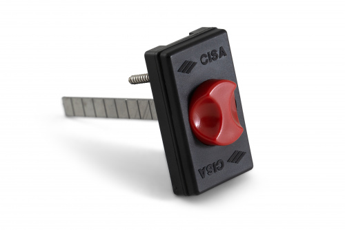 Кнопка выхода механическая черный пластик CISA 06110.15.0 